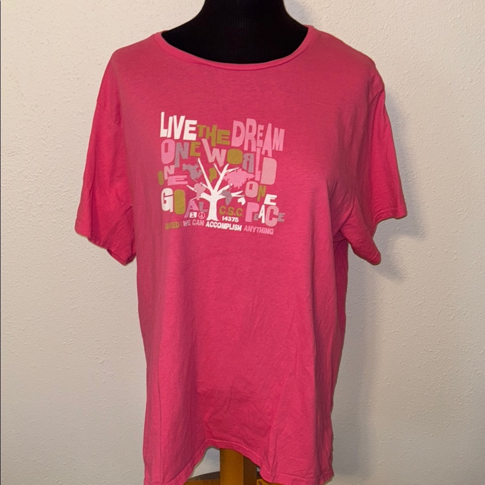 Columbia Live the Dream Colorful T-shirt size 2X